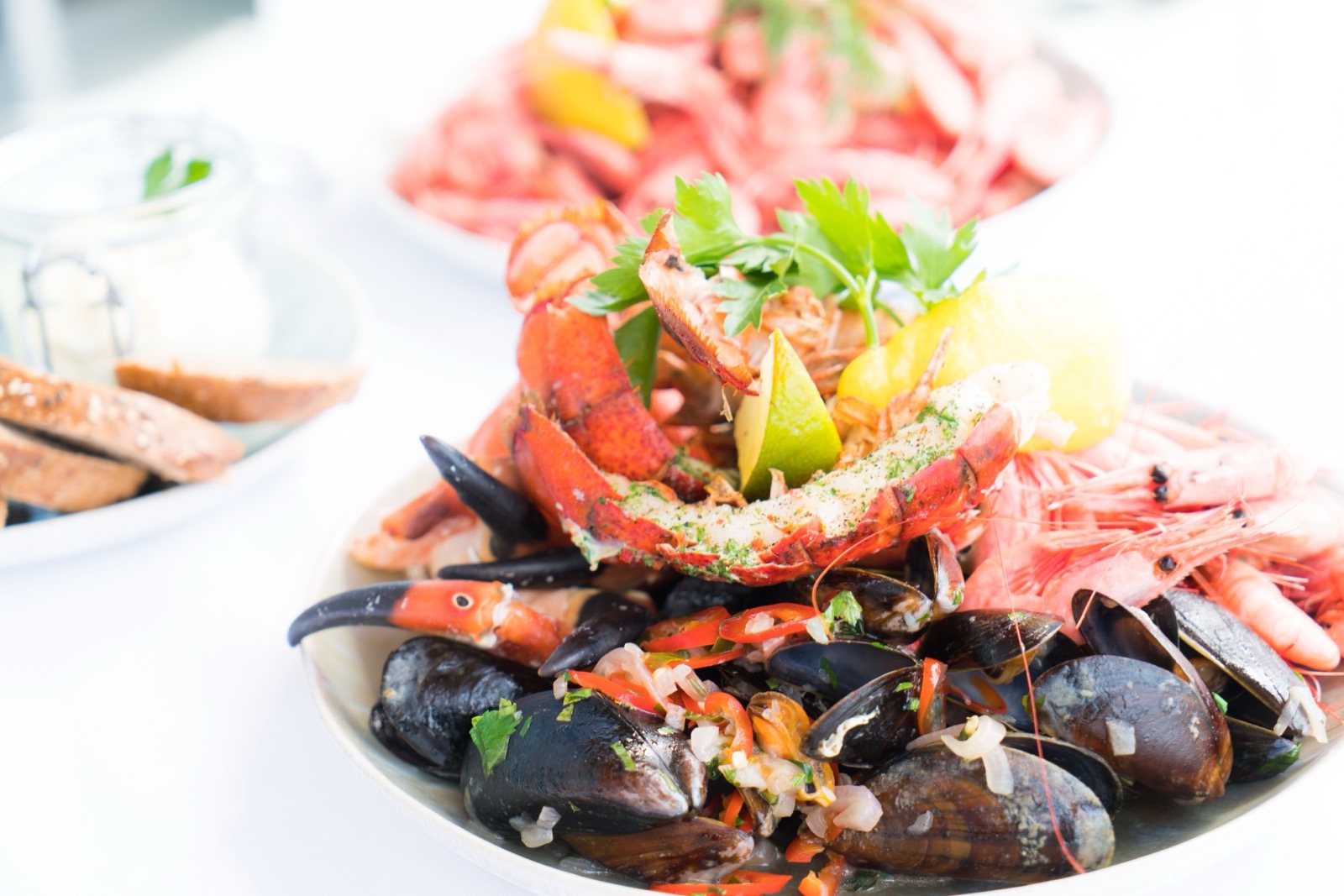 Fresh local seafood at nearby favourites like Pearly's on the Beach, Friday Island, and The Farmhouse Hotel